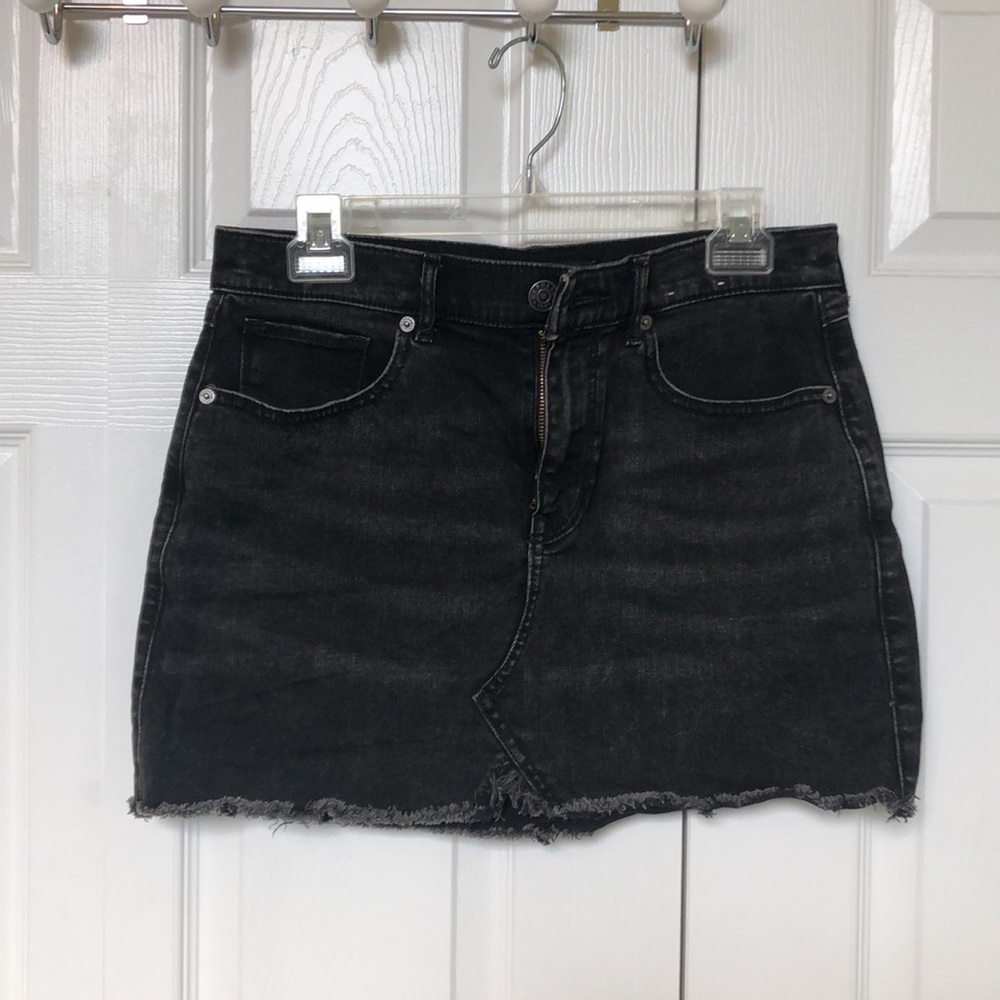 Express Black Mini Skirt